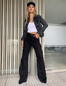 Jeans Oxford Elastisado