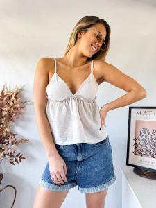 Blusa de Lino Contazas - Miniatura 3