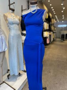 Vestido con Lazo Microfibra
