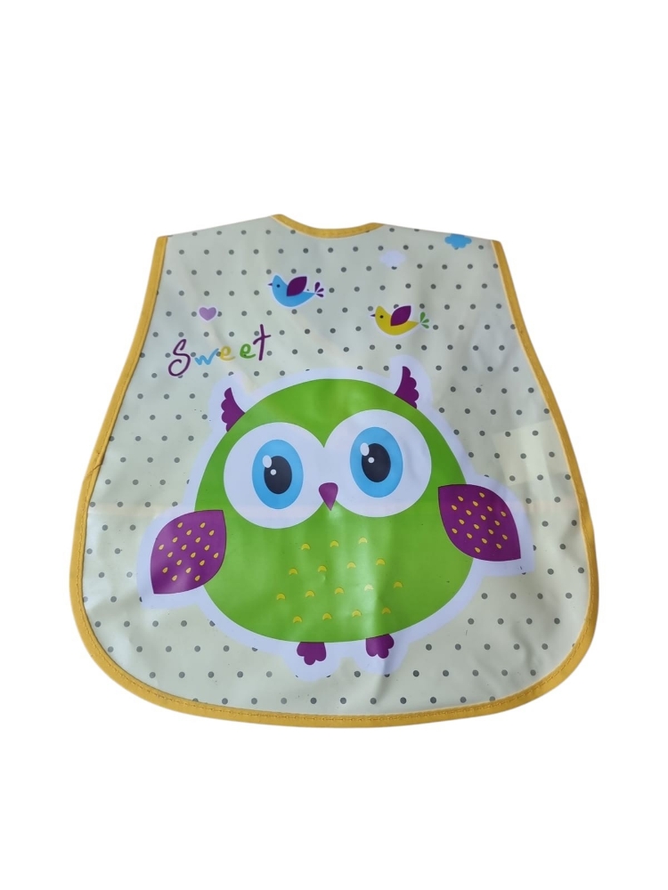 Babero Plastico P/ Comer con Bolsillo Reversible - Imagen 2