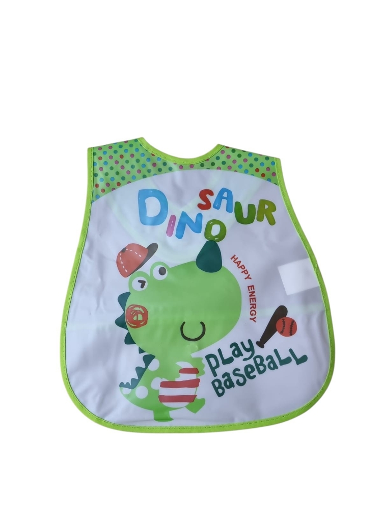 Babero Plastico P/ Comer con Bolsillo Reversible - Imagen 4