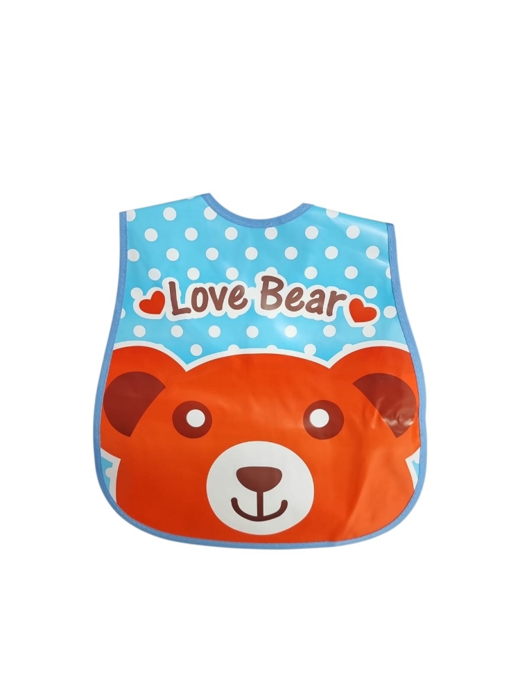 Babero Plastico P/ Comer con Bolsillo Reversible - Imagen 5