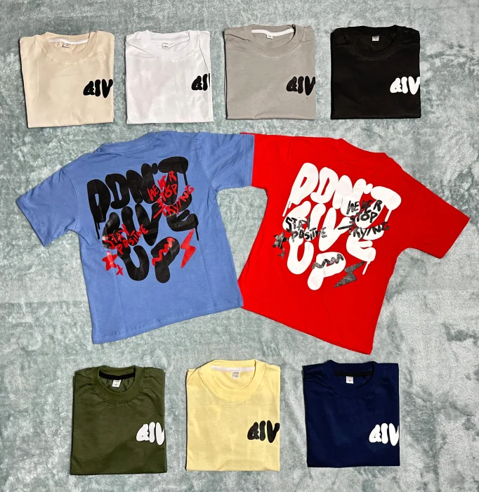 Remera Overside Nene Algodon Peinado