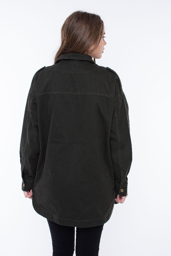 Camisaco "tania" de Gabardina - Imagen 2