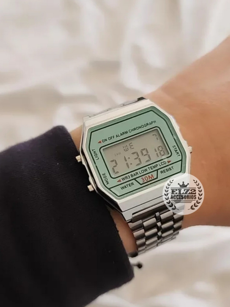 Reloj Tipo Casio Buena Calidad Resistente al Agua - Imagen 2