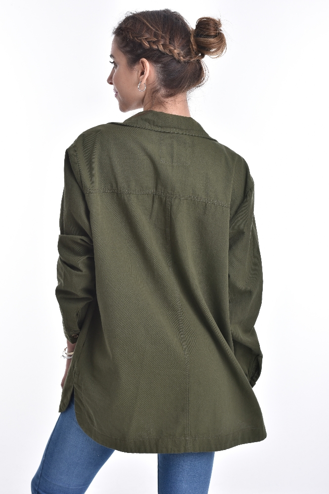 Camisaco "búfalo" de Gabardina - Imagen 2