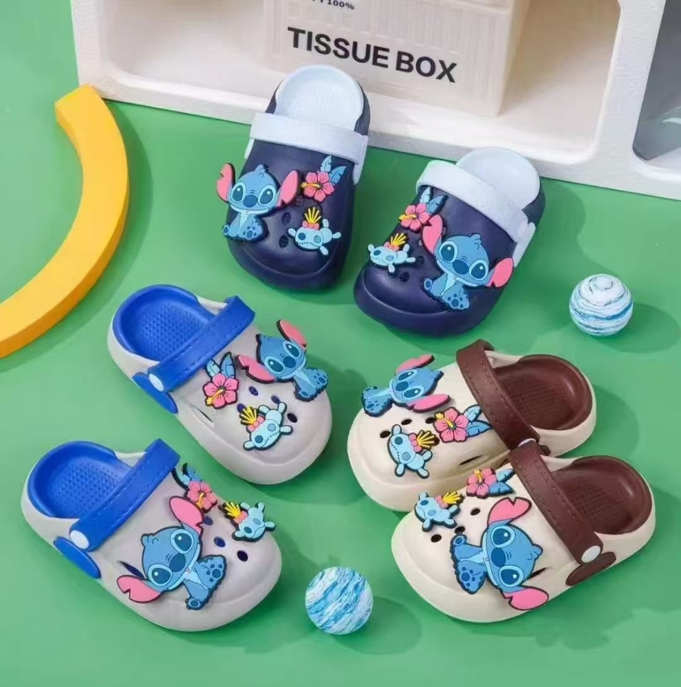 Suecos Bicolor Stitch con 6 Pines - Imagen 1