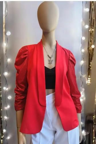 Blazers Sastrero con Manga Princesa de Gliter - Miniatura 2