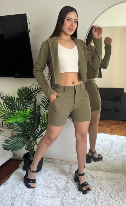 Conjuntos Shor y Su Blazer