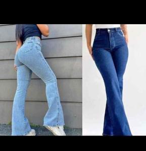 Pantalón  Jean Campana Elatizado