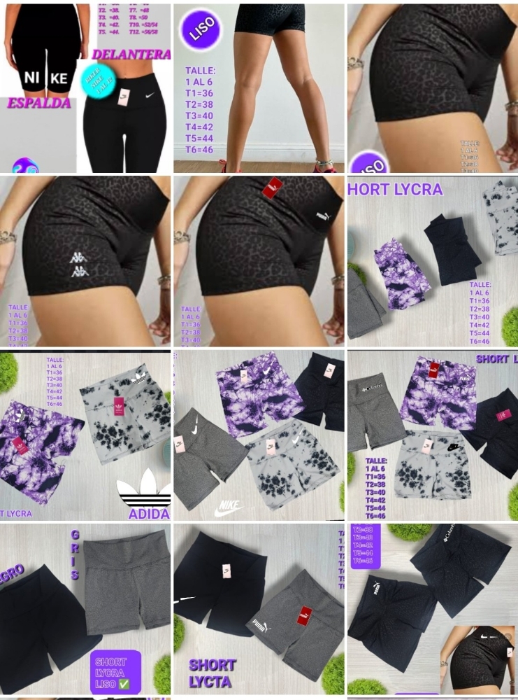 Short Lycra Deportivo 1 al 6 - Imagen 3