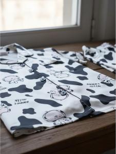 Pijamas para Dama Saten Cómodo Mujer  Elegante Buena Calidad Moderno - Miniatura 8