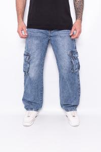 Baggy Cargo Azul