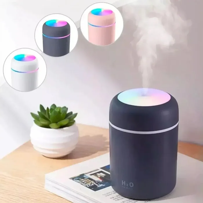 Humidificador Aromatizante con Luz Led H2o