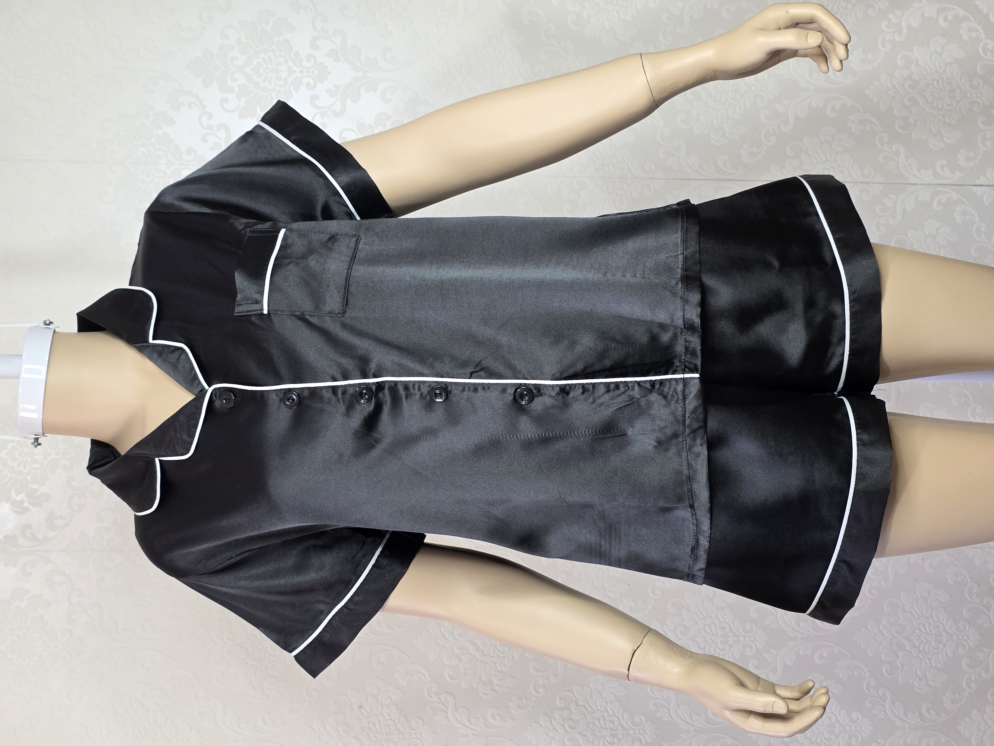 Pijamas para Dama Satén Manga Corta Calidad Moderno Suave Relax - 20251001_114434.jpg