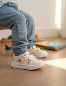 Zapatillas Capybara Nene Nena Clásicas Modernas Blancas Cómodas Livianas - Miniatura 6