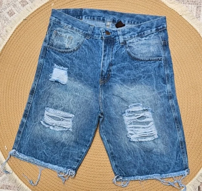 Mom Hombre Azul Roto