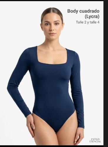 Body Cuello Cuadrado (lycra)