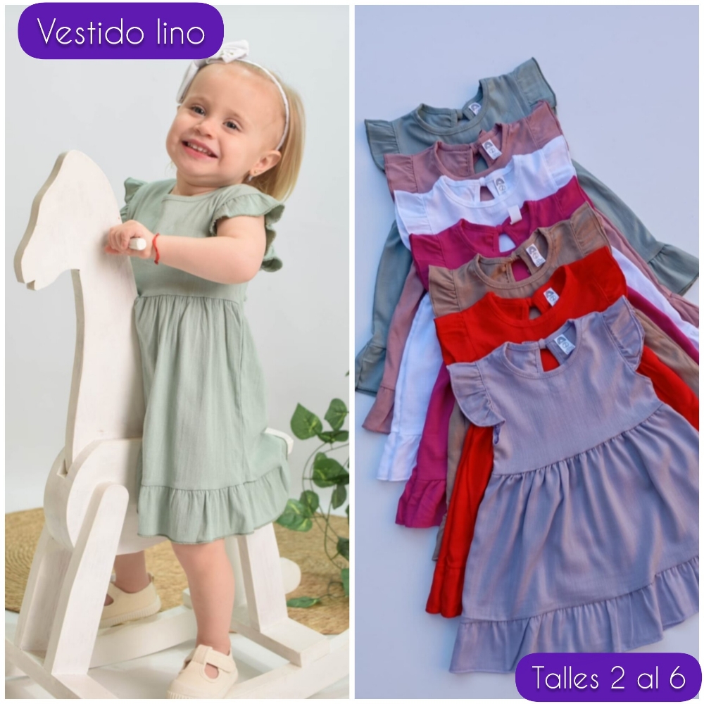 Vestido Lino - Imagen 3