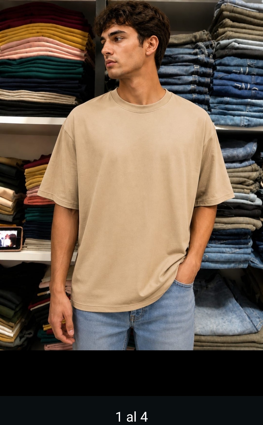 Remeras Overzice Lisas - Imagen 6