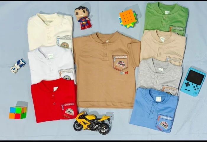 **remera Bebe Cuello Mau** Now