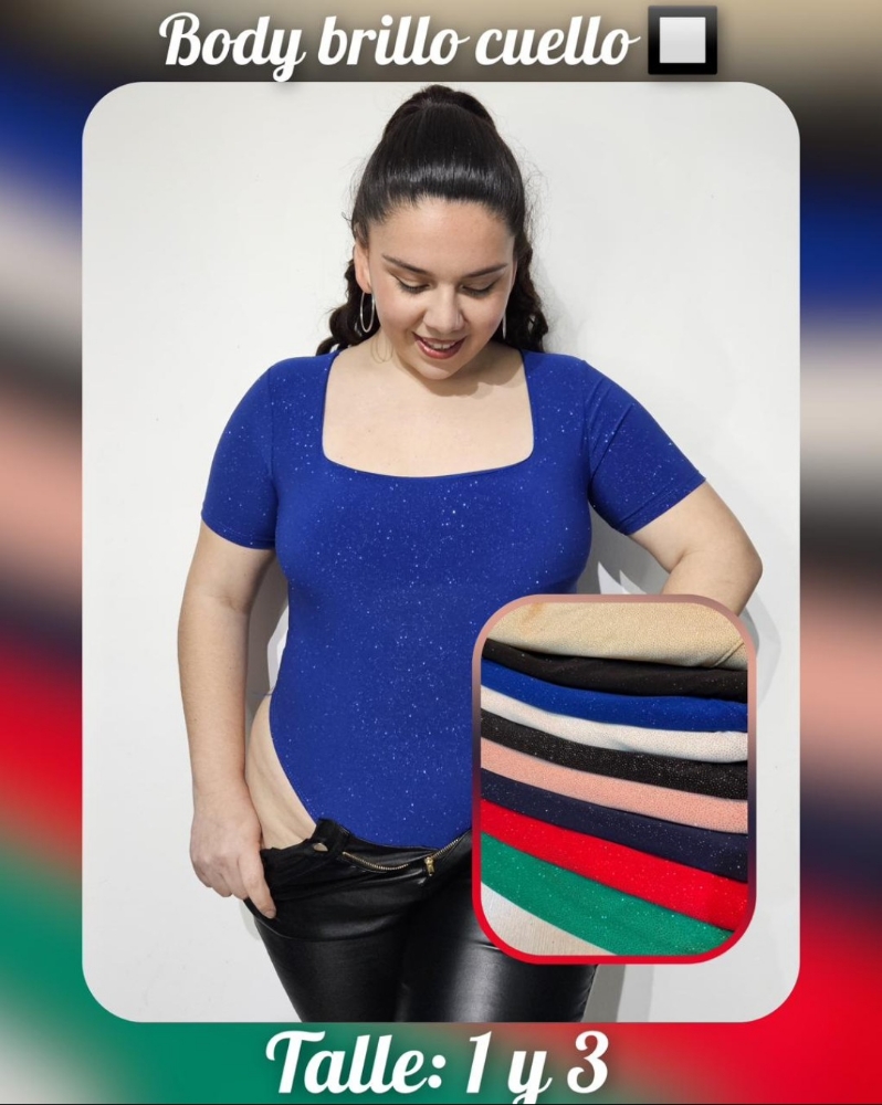 Body Cuadrado de Brillo - Imagen 2