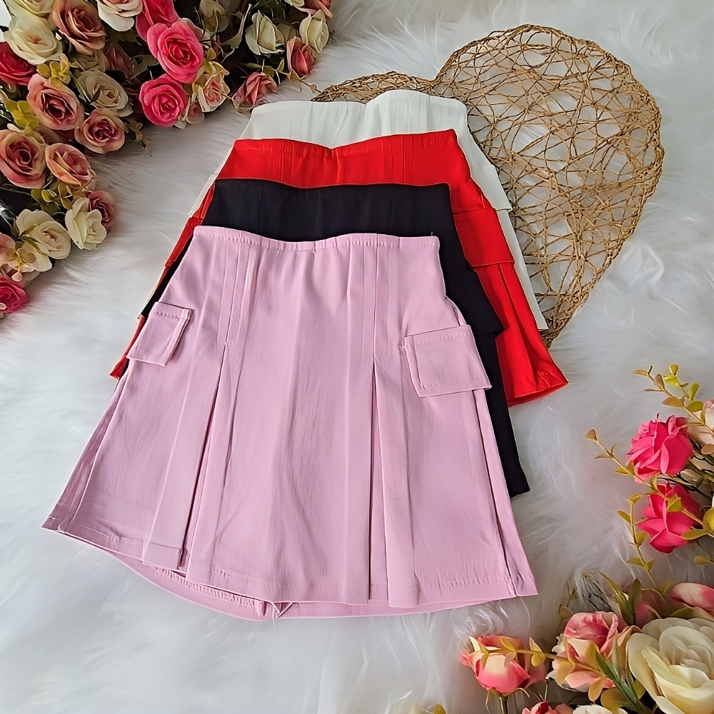 Falda Short Rumi - Bengalina Premium - Imagen 2