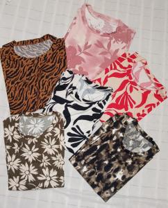 Remera Talle Especial Morley Estampado Dama - Miniatura 2