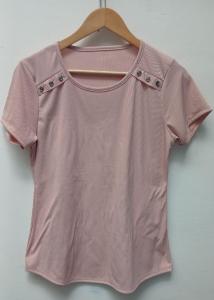 Remera Talle Especial Morley C/botones Dama