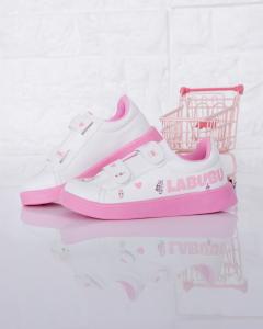 Zapatillas Labubu Infantil Nena Abrojo Urbanas Mayorista Blancas Diseños Colores - Miniatura 8