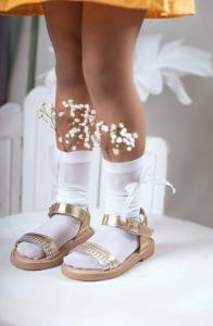 Sandalias Wara Infantil Nena Fiesta Eventos Elegante Confort Livianas