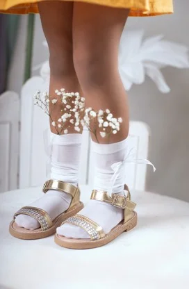 Sandalias Wara Infantil Nena Fiesta Eventos Elegante Confort Livianas