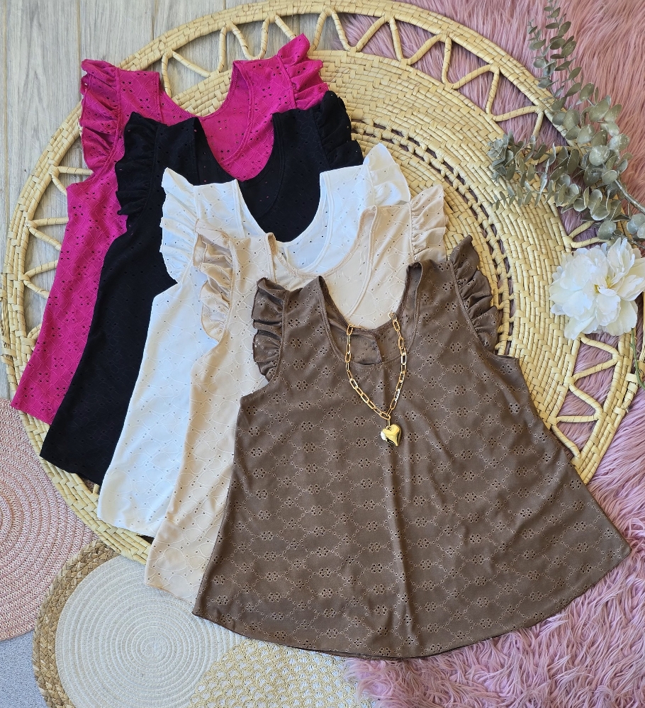 Blusa Brunela Broderie - Imagen 2