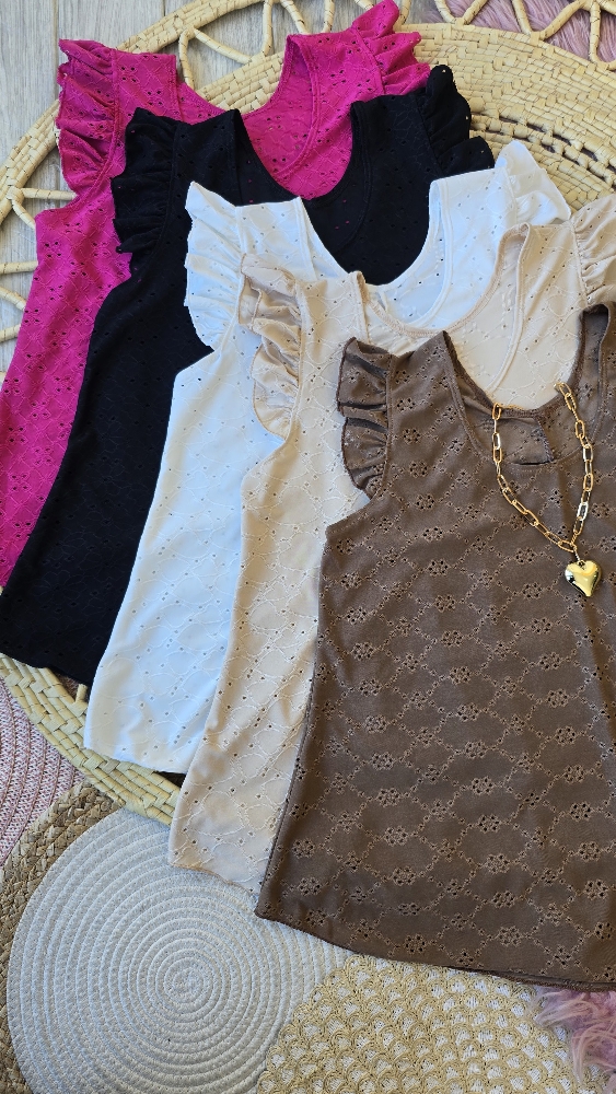 Blusa Brunela Broderie - Imagen 3
