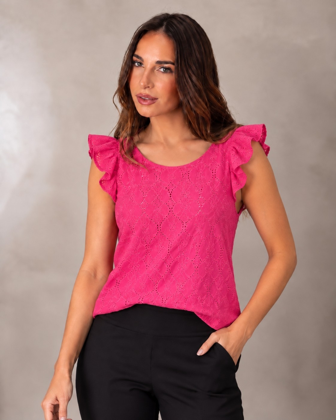 Blusa Brunela Broderie - Imagen 6