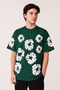 Remera Oversize Flor - Miniatura 1