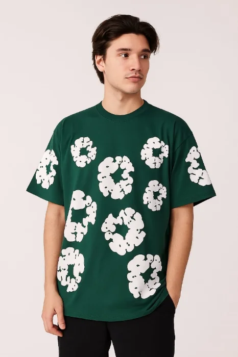 Remera Oversize Flor