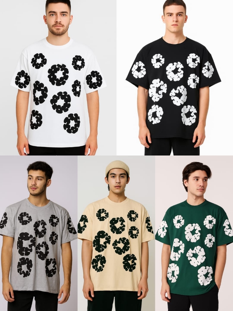 Remera Oversize Flor - Imagen 2