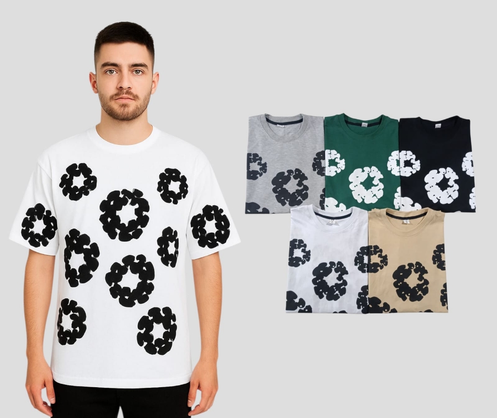 Remera Oversize Flor - Imagen 3