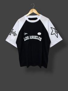 Remera Oversize Numero Manga Ranglan Futbol Americano Beisbol - Miniatura 2