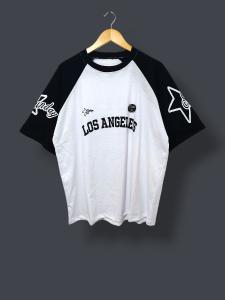 Remera Oversize Numero Manga Ranglan Futbol Americano Beisbol - Miniatura 3