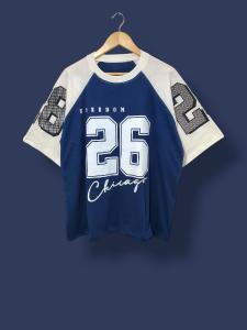 Remera Oversize Numero Manga Ranglan Futbol Americano Beisbol - Miniatura 6