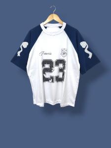 Remera Oversize Numero Manga Ranglan Futbol Americano Beisbol - Miniatura 7