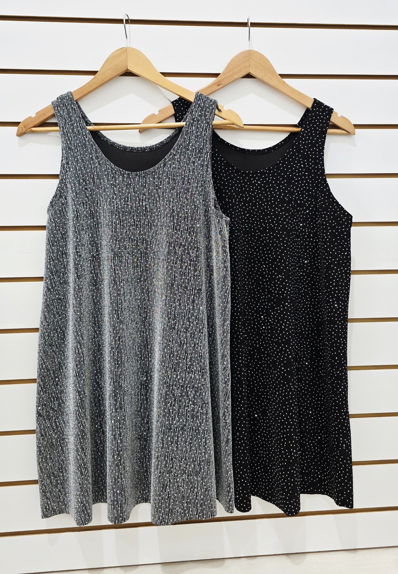 Vestido Bobo Lurex Strass - Imagen 2