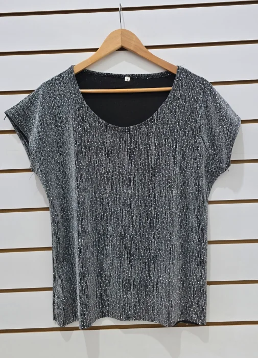 Remera Lurex Strass