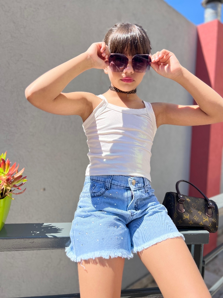 Bermuda Celeste Brillos Nena - Imagen 4