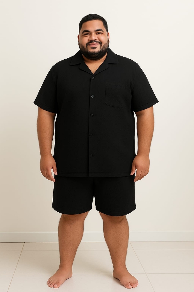 Conjunto de Wafle Hombre Talles Especiales - Imagen 3