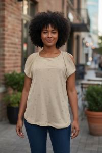 Remera con Glitter