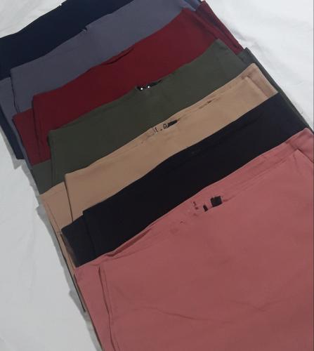 Pollera 3/4 Basico-c/cierre Atras-bengalina - Miniatura 2