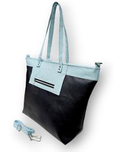 Bolso Tote Grande Combinada Forrada, Marroquinería, Accesorios - Miniatura 2